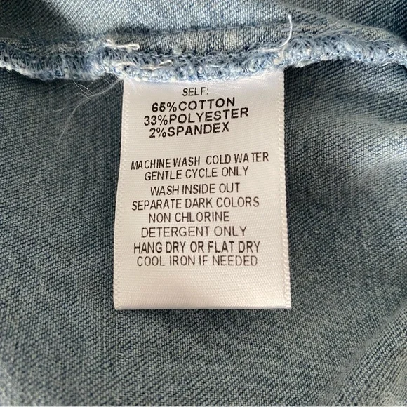 Baby Sara Toddler Jean Jacket Sequins Black, Gold & Silver Stars Size 2T - Picture 11 of 11